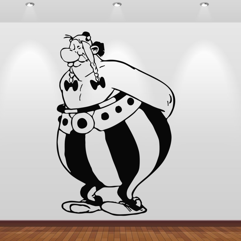 Preview: Wandaufkleber 46226 Obelix